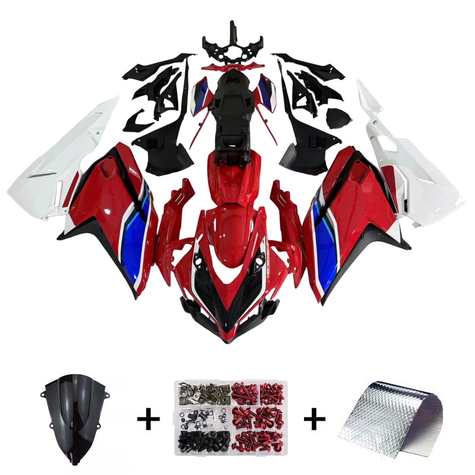 Injection Fairing Kit Bodywork Plastic ABS For Honda CBR250RR 2017-2022