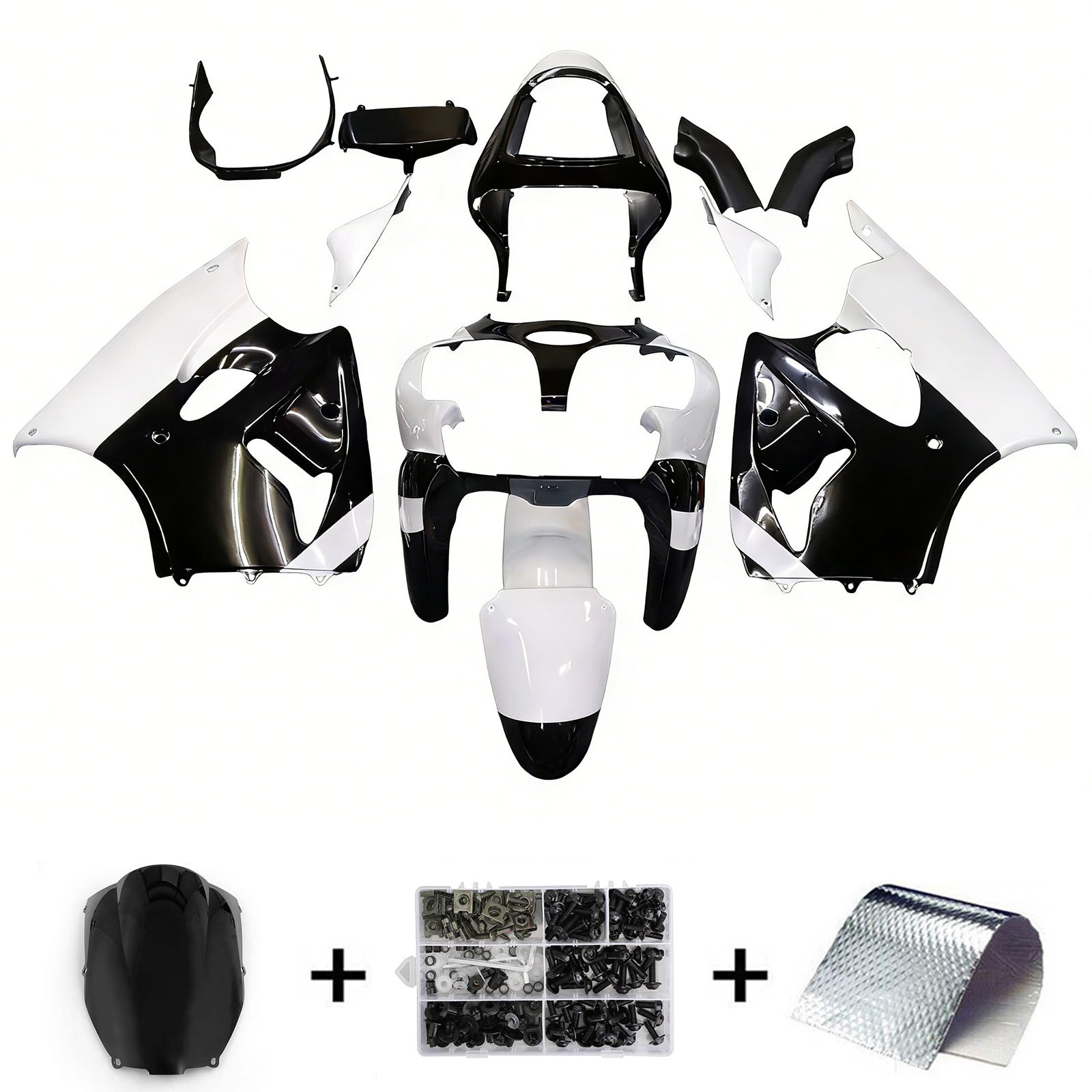 Fairing Kit For Kawasaki ZX6R 636 2000-2002 Generic