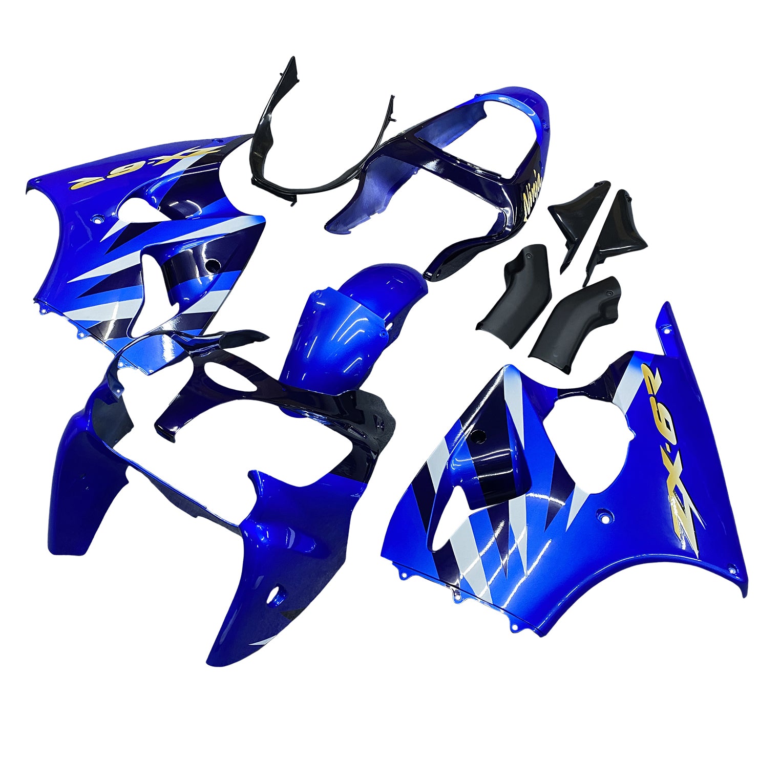 Kawasaki ZX6R 636 2000-2002 ZZR600 2005-2008 Fairing Kit Bodywork