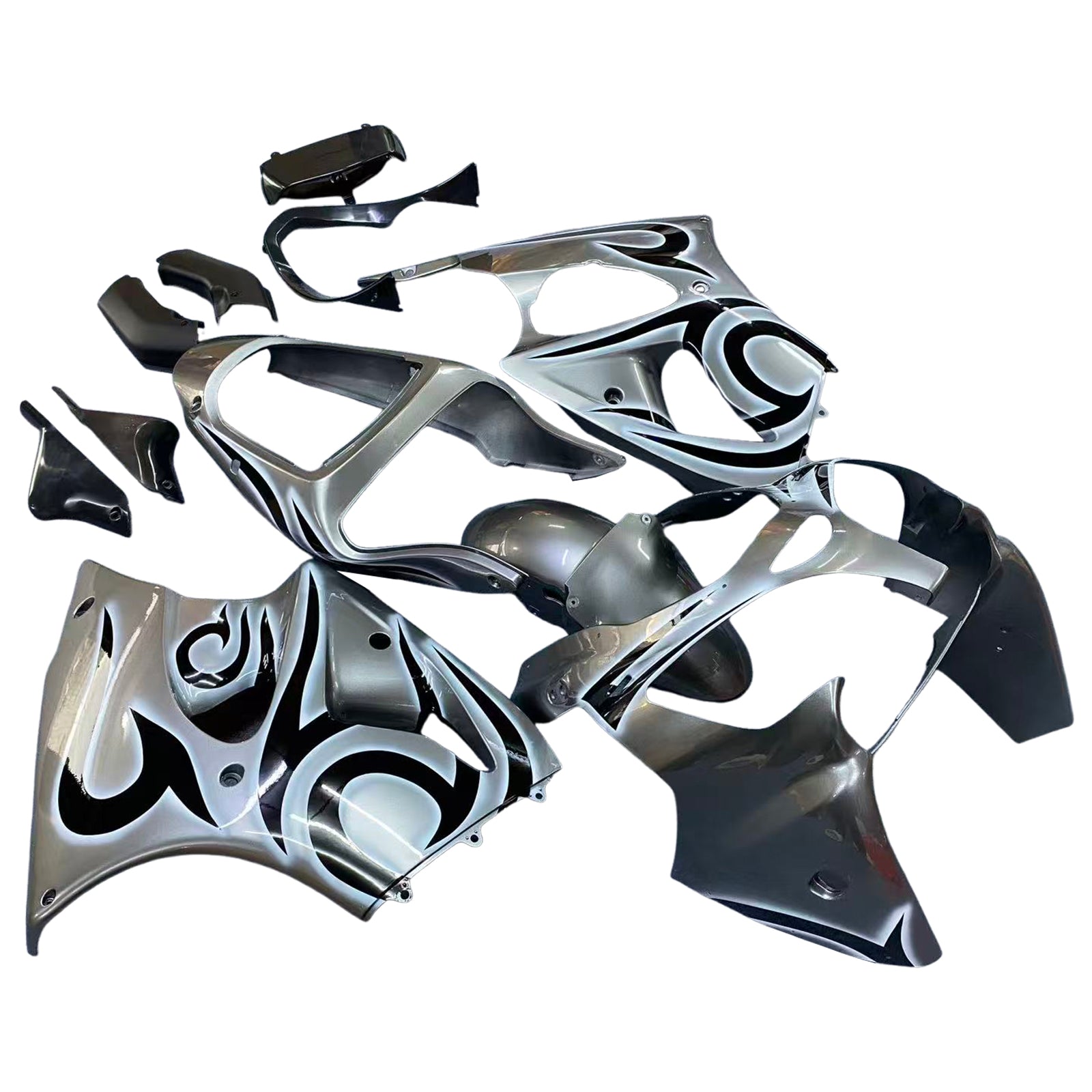 Kawasaki ZX6R 636 2000-2002 ZZR600 2005-2008 Fairing Kit Bodywork