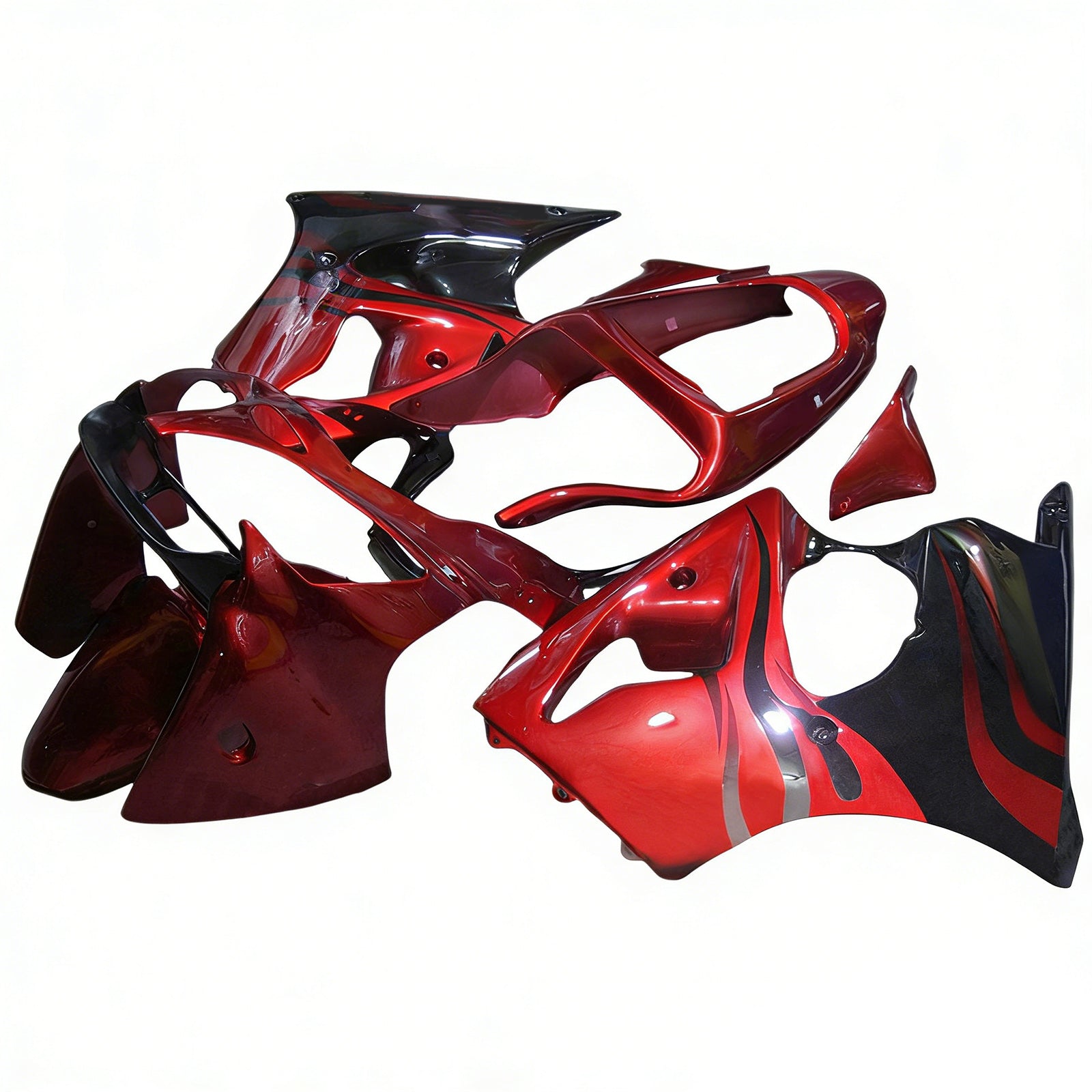 Kit Carenado Kawasaki ZX6R 636 2000-2002 ZZR600 2005-2008 Carrocería