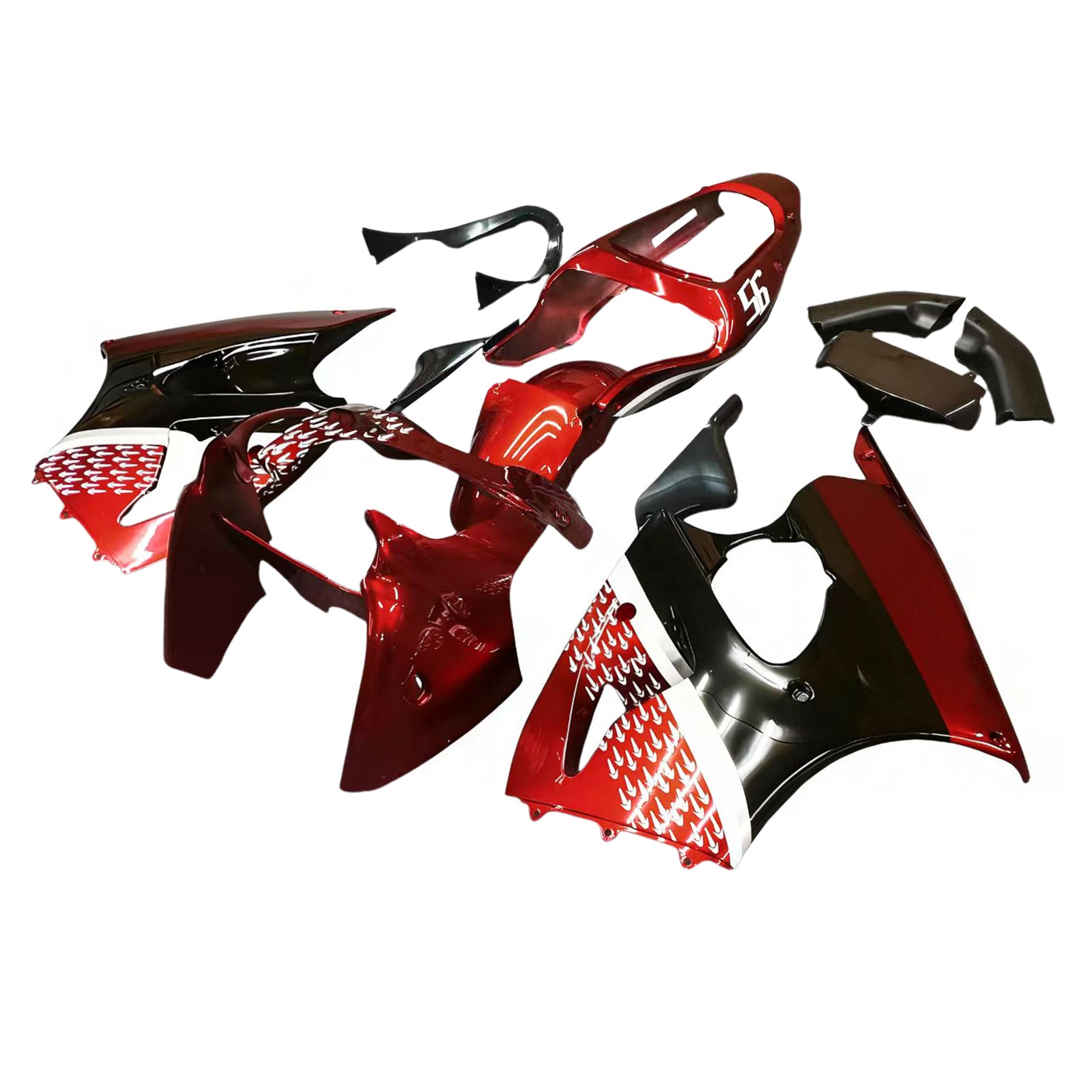 Kawasaki ZX6R 636 2000-2002 ZZR600 2005-2008 Fairing Kit Bodywork