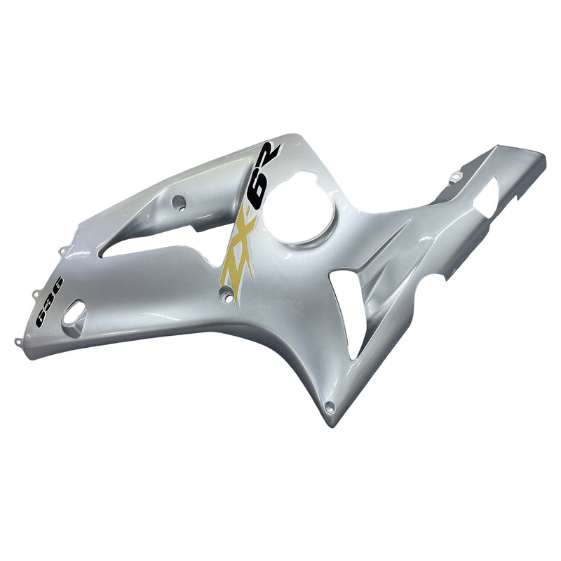 Fairings 2003-2004 Kawasaki ZX6R 636 Silver Ninja Generic