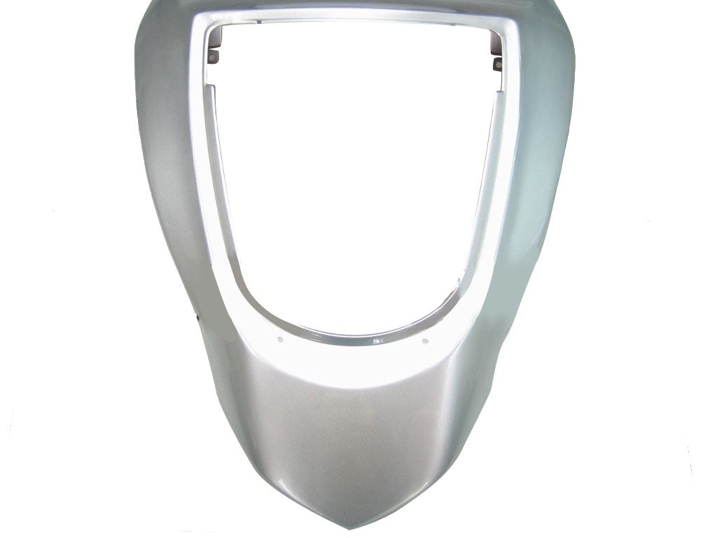 Fairings 2003-2004 Kawasaki ZX6R 636 Silver & Red Flame Ninja Generic