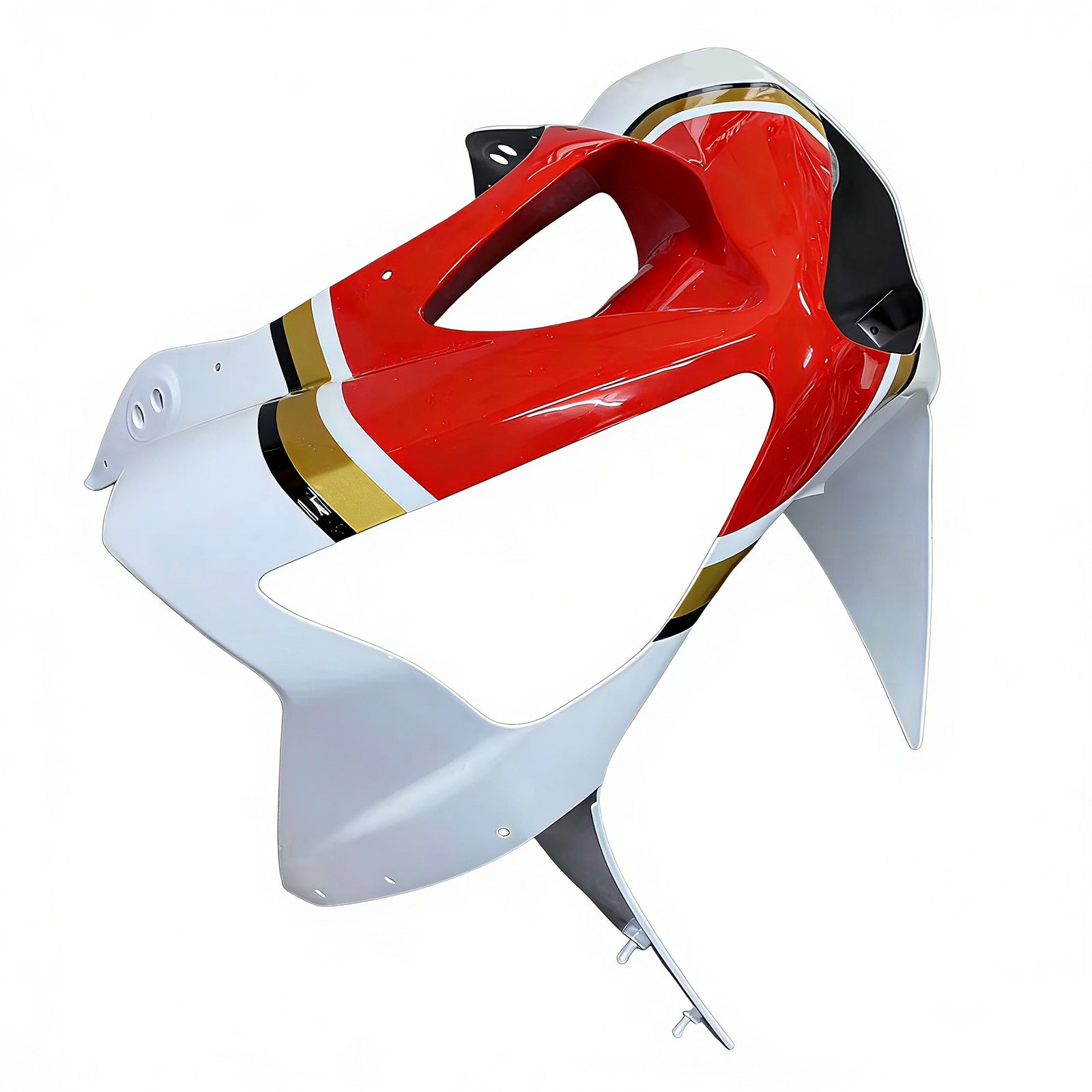 Fairings 2003-2004 Kawasaki ZX6R 636 White Red Lucky Strike Ninja  Generic