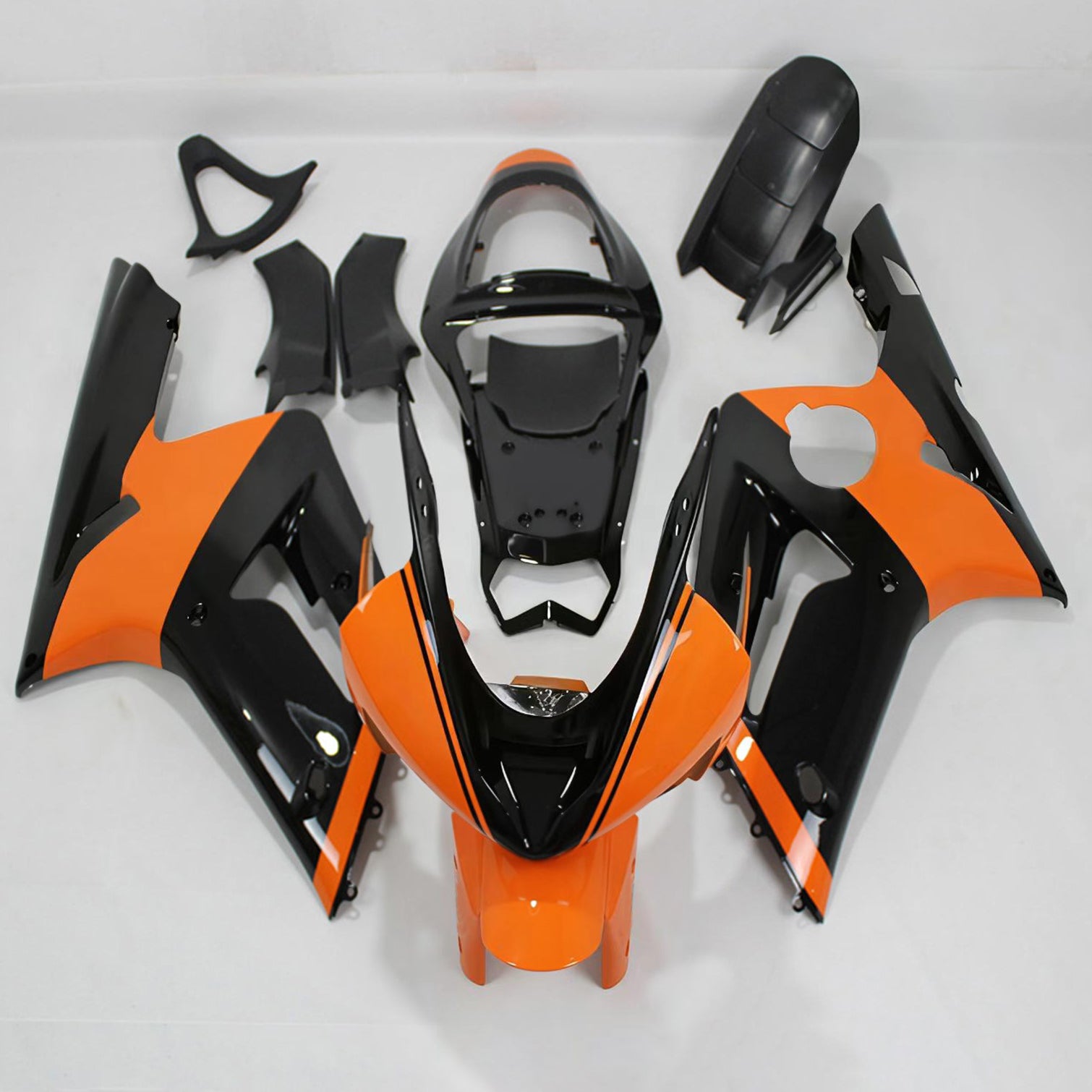 Kawasaki ZX6R 636 2003-2004 Fairing Kit Bodywork Plastic ABS