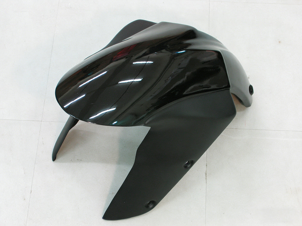 페어링 2005-2006 가와사키 ZX6R 636 블랙 화이트 웨스트 ZX6R 제네릭