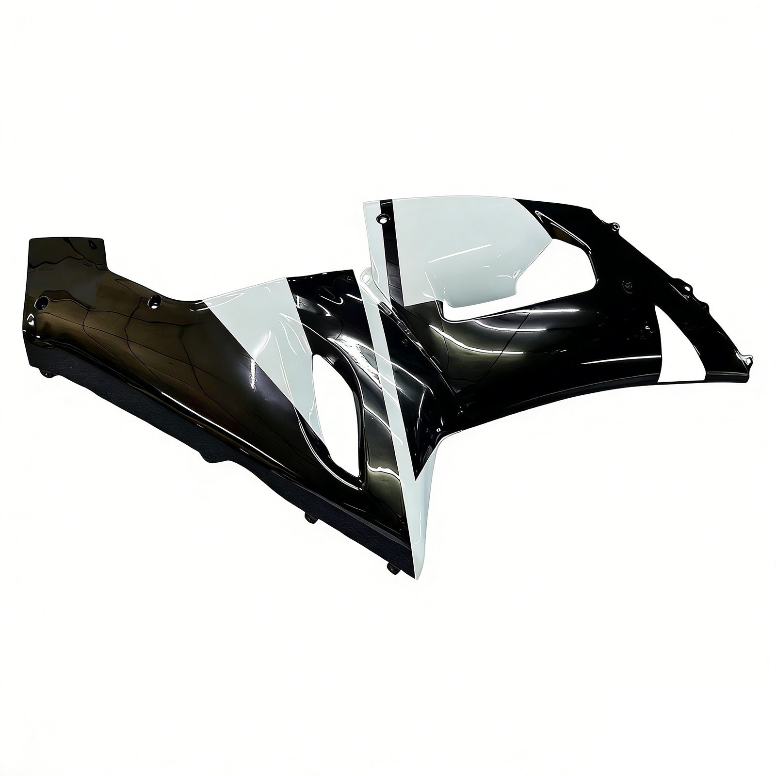Fairings 2005-2006 Kawasaki ZX6R 636 Black White Yellow Playboy Generic