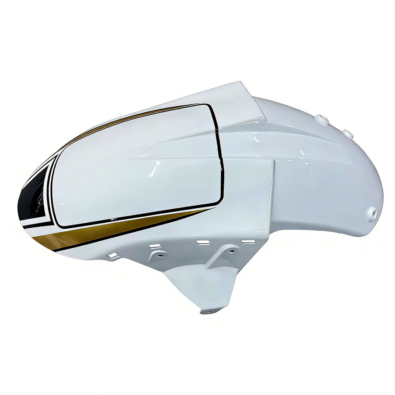 Fairings 2005-2006 Kawasaki ZX6R 636 Black White Yellow Playboy Generic