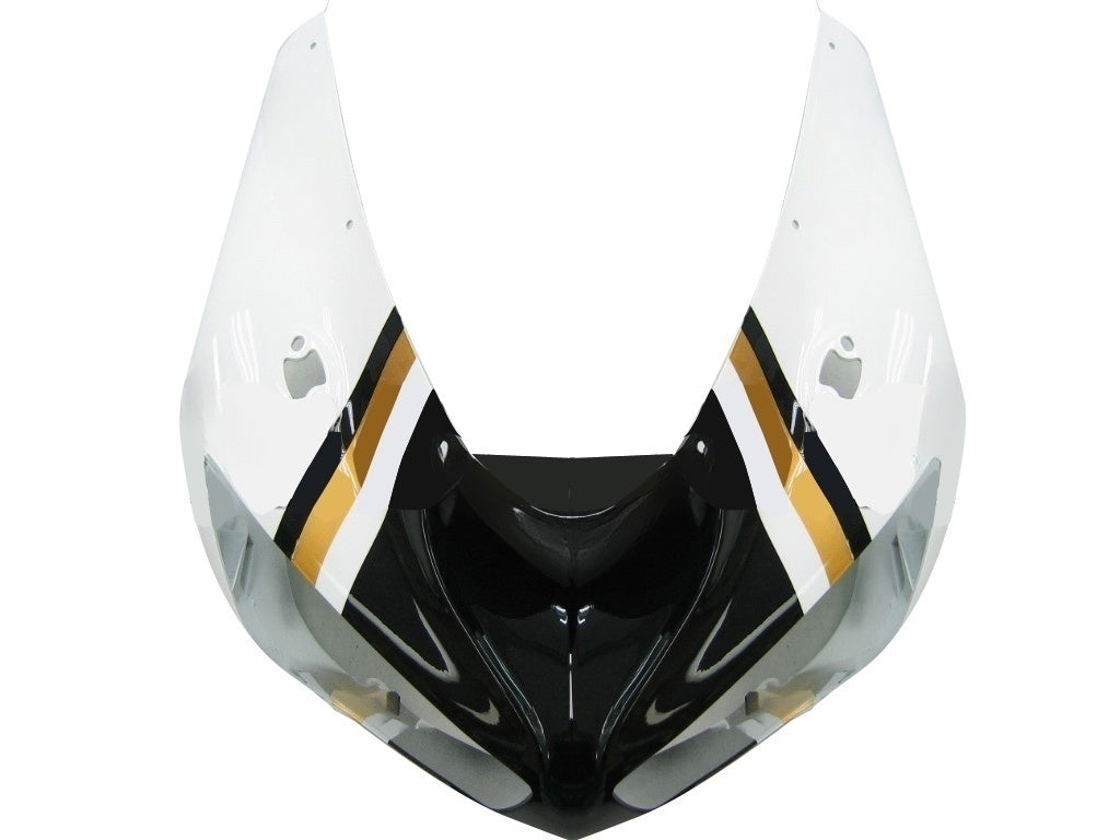 Carenados 2005-2006 Kawasaki ZX6R 636 Negro Blanco Lucky Strike Ninja Genérico