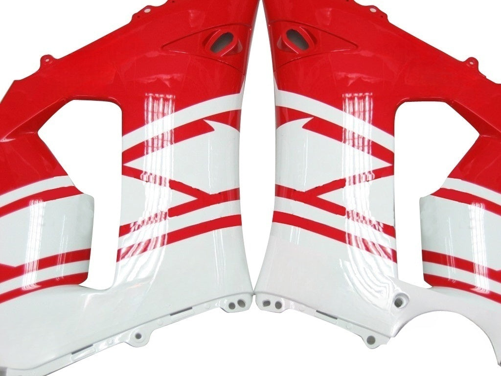 Fairings 2005-2006 Kawasaki ZX6R 636 Red White Black Ninja Generic