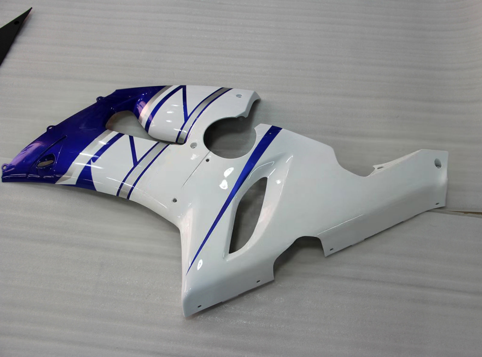 Carenados 2005-2006 Kawasaki ZX6R ZX636 Azul Blanco FIAT Genérico