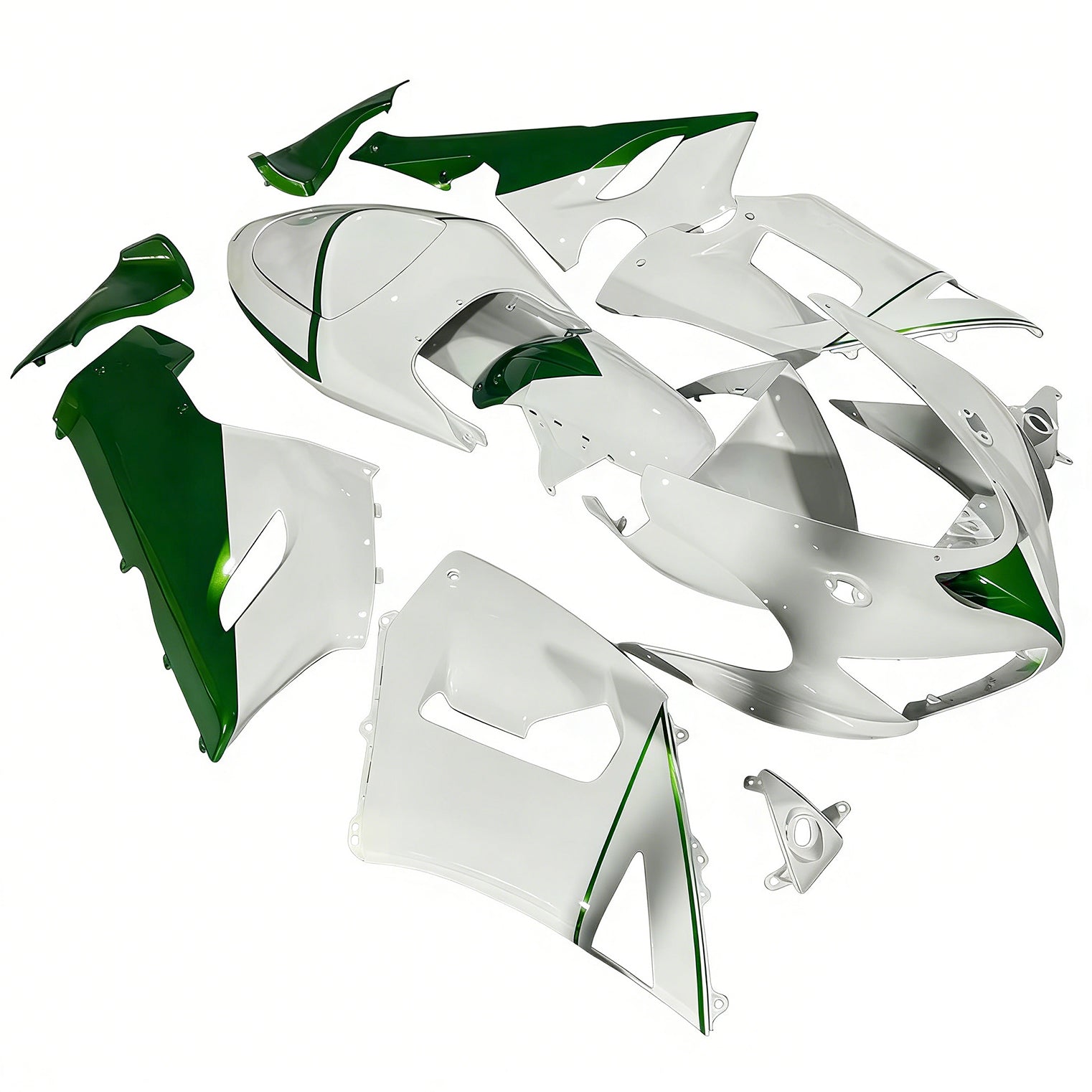 Kawasaki ZX6R 636 2005-2006 Fairing Kit Bodywork Plastic ABS