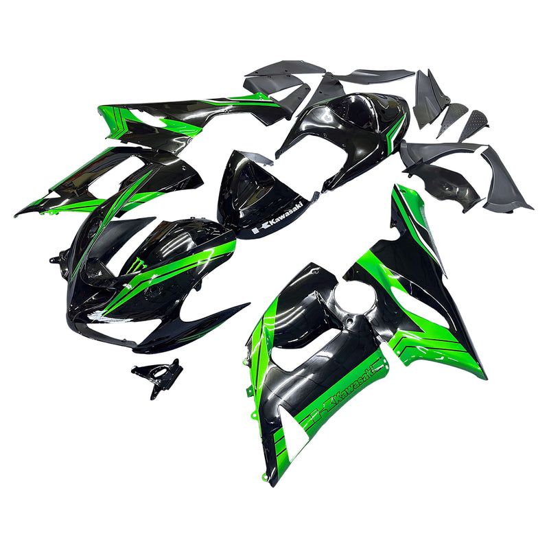 Kawasaki ZX6R 636 2005-2006 Fairing Kit Bodywork Plastic ABS