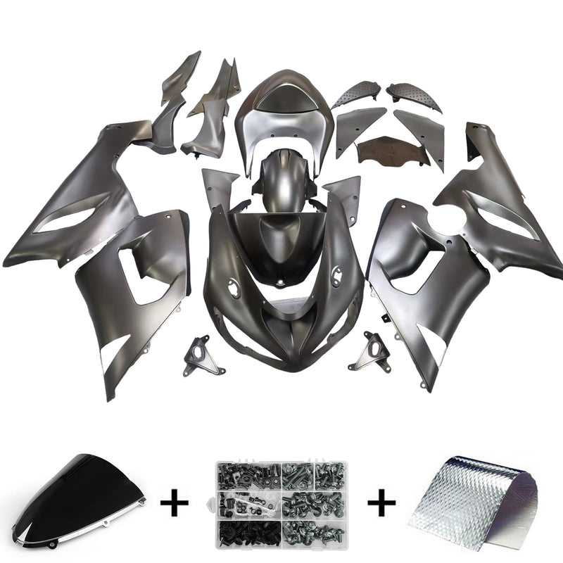 Kawasaki ZX6R 636 2005-2006 Fairing Kit Bodywork Plastic ABS