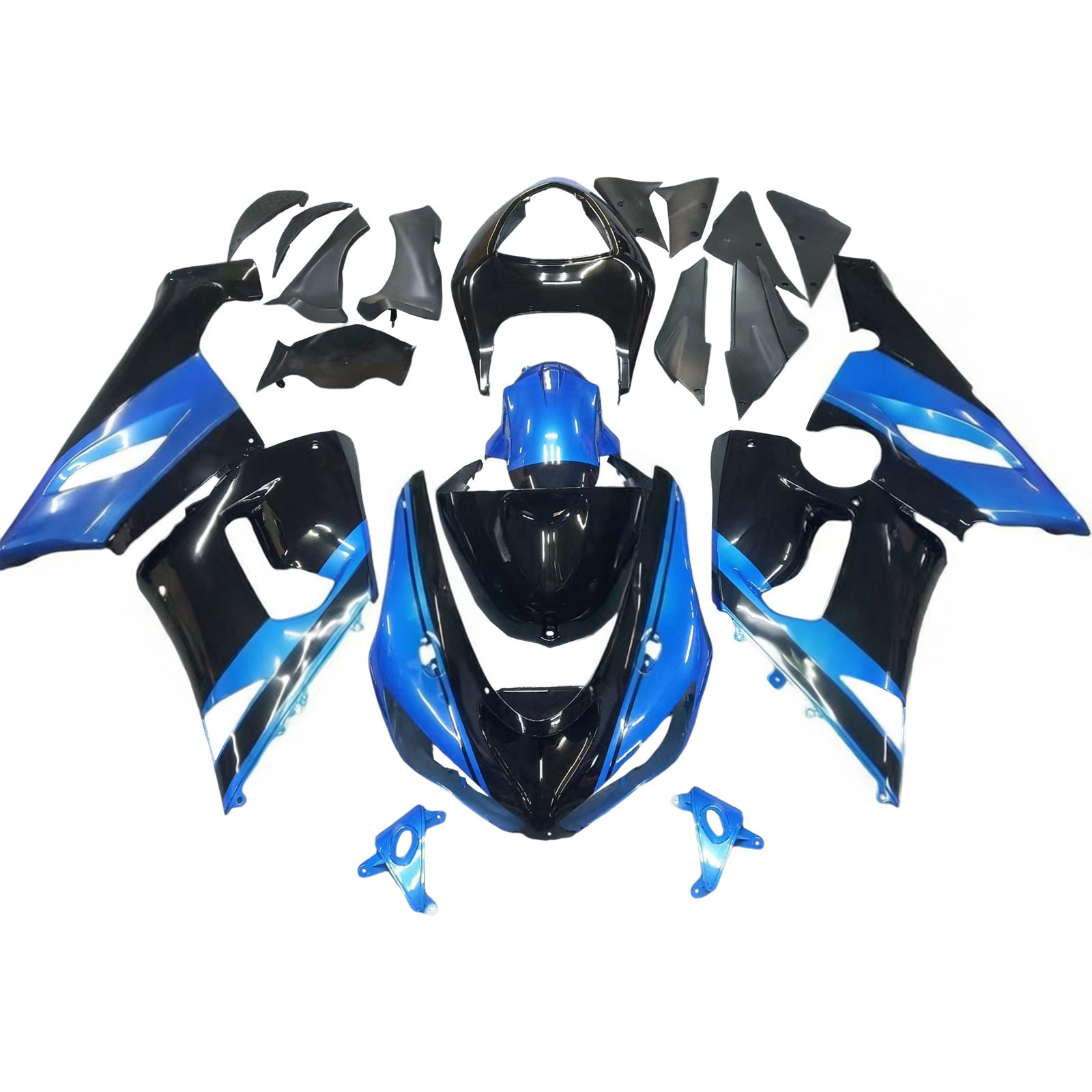 Kawasaki ZX6R 636 2005-2006 Fairing Kit Bodywork Plastic ABS