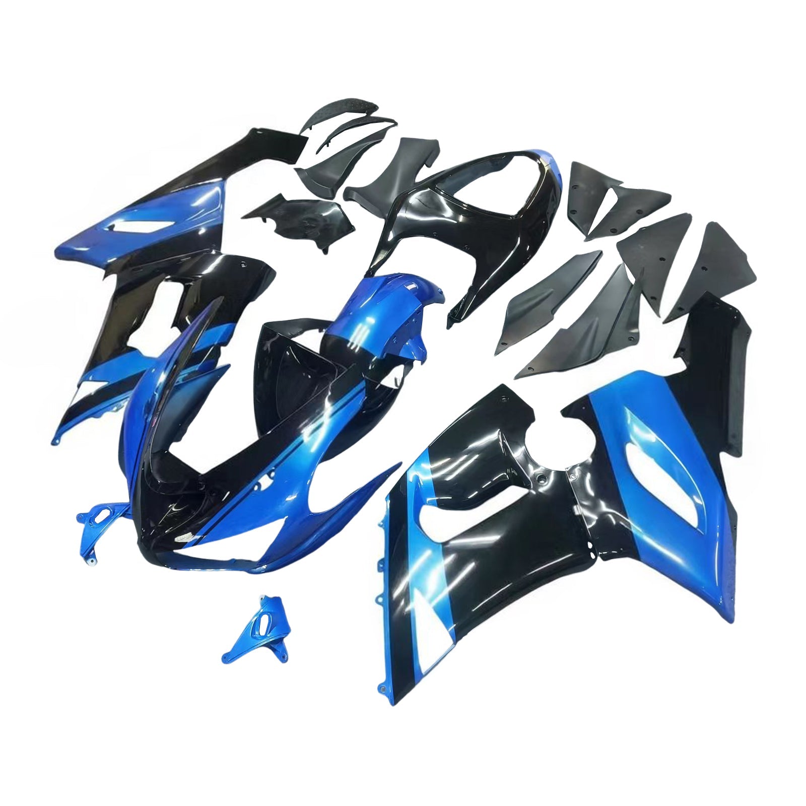 Kawasaki ZX6R 636 2005-2006 Fairing Kit Bodywork Plastic ABS