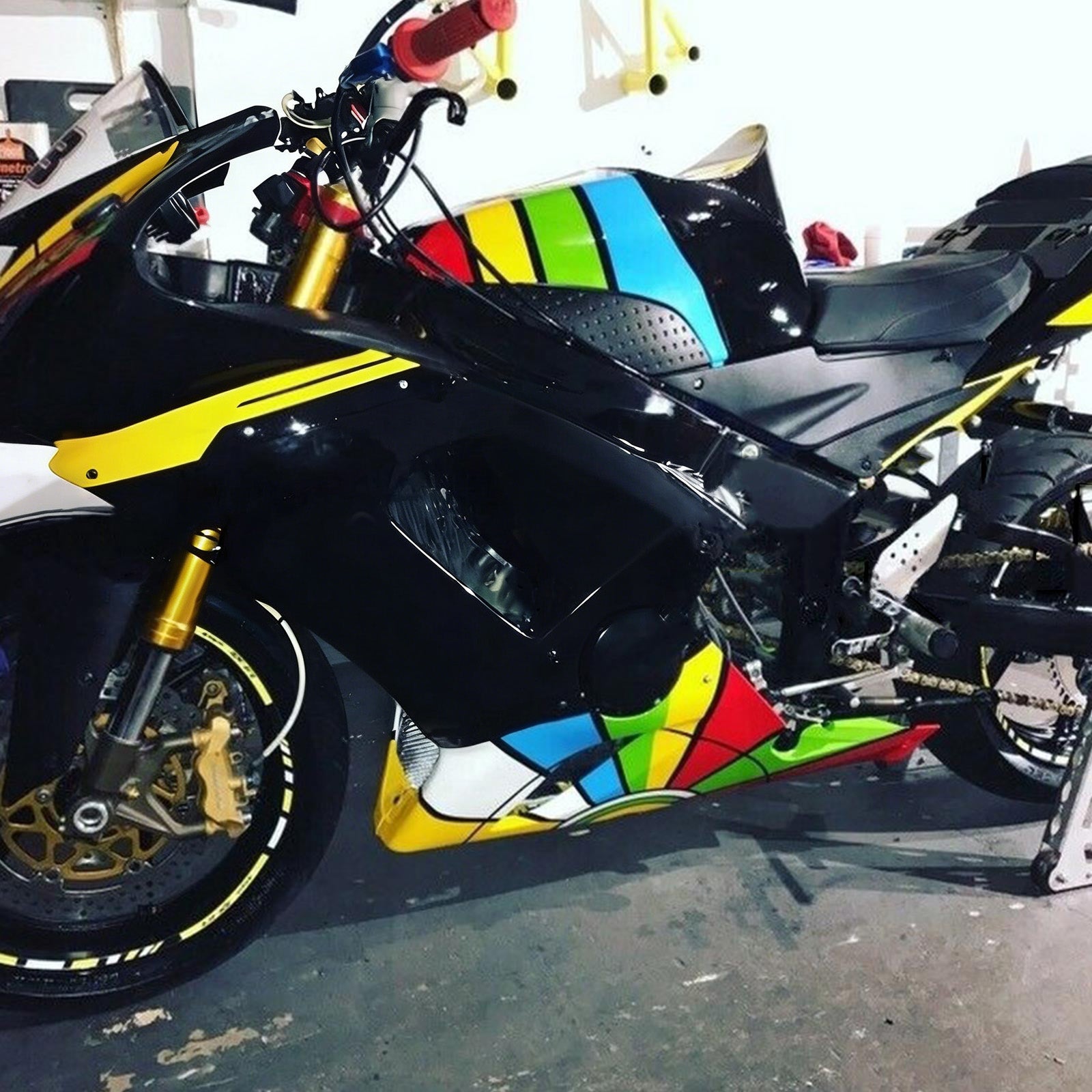 가와사키 ZX6R 636 2005-2006용 일반 페어링 키트