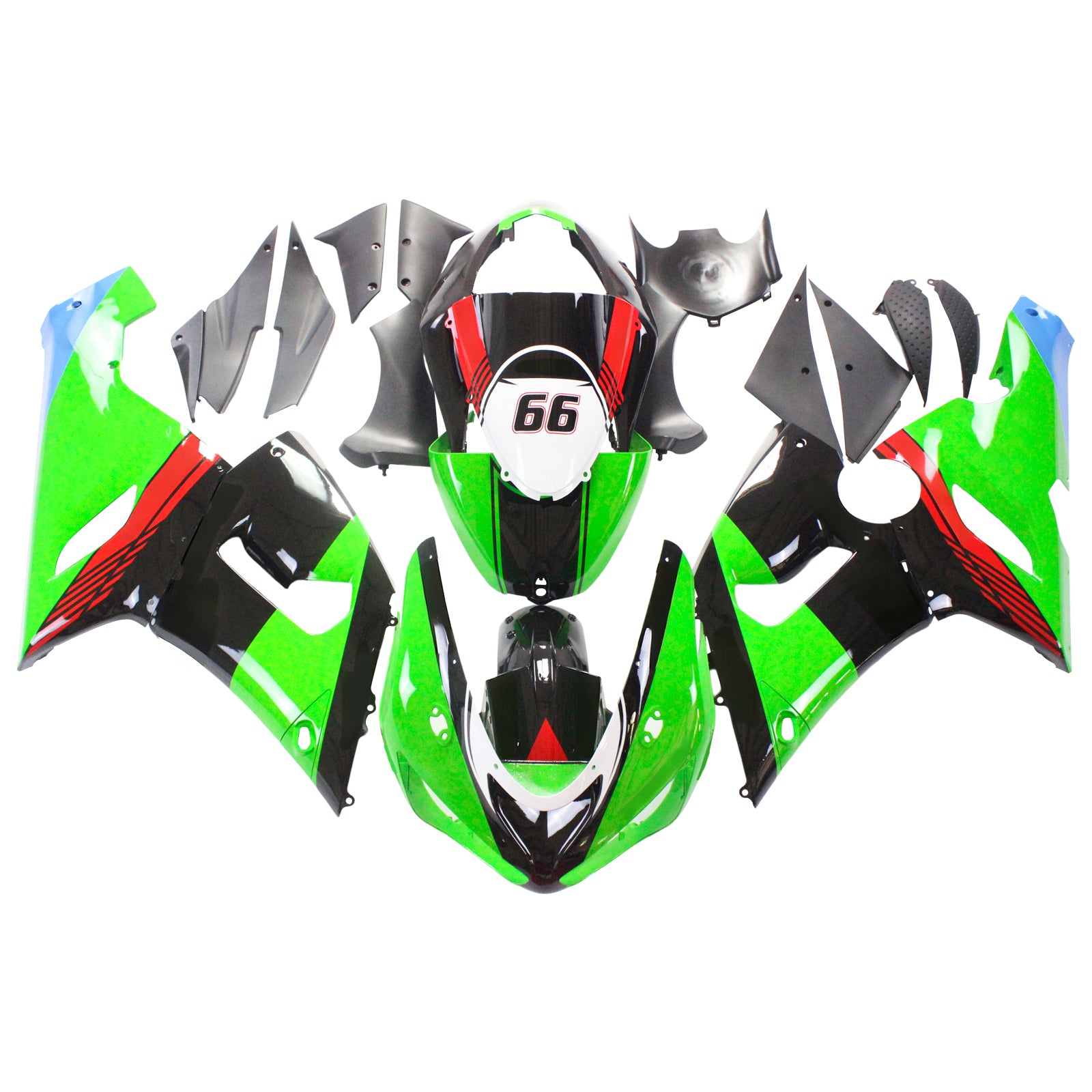 Fairing Kit For Kawasaki ZX6R 636 2005-2006 Generic