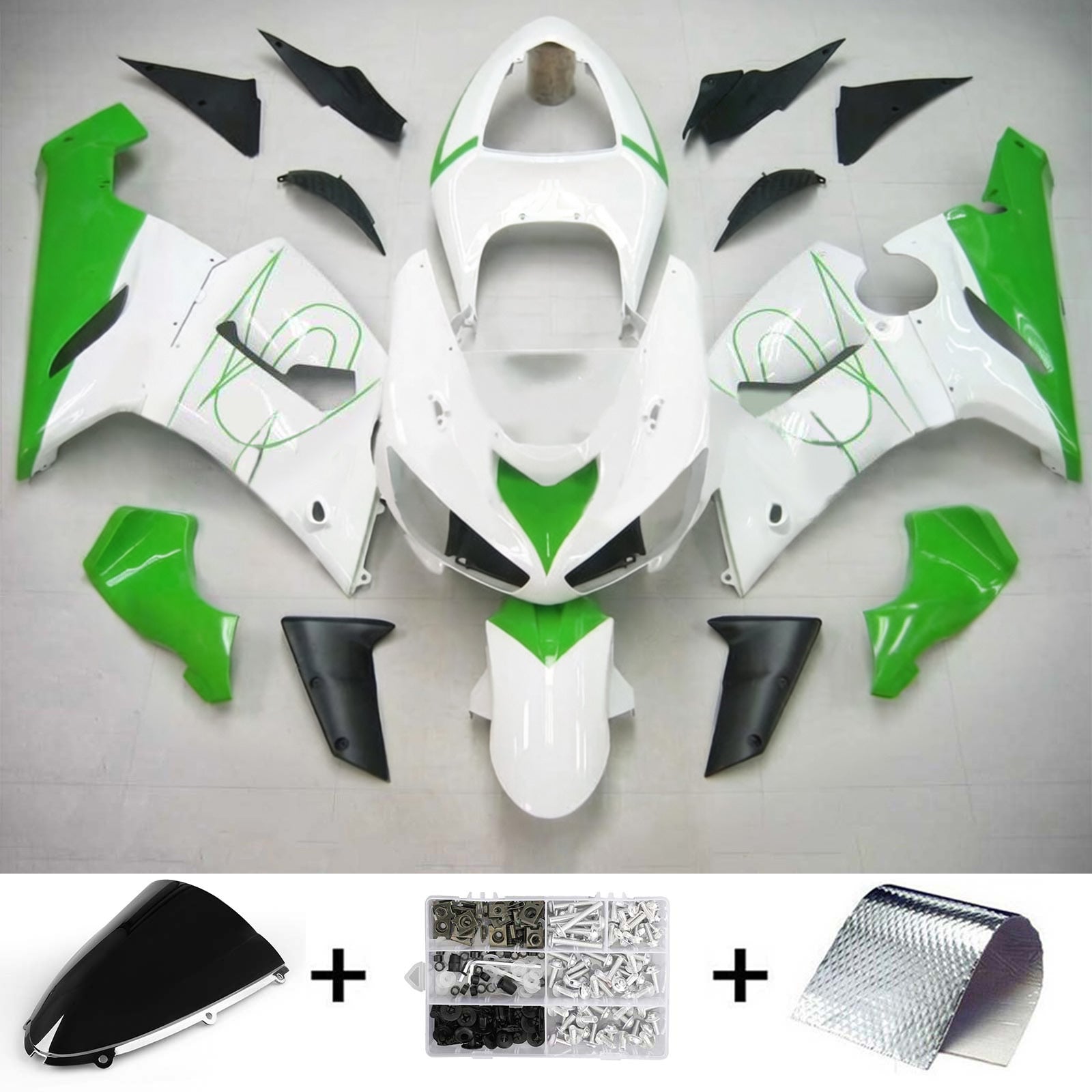 Fairing Kit For Kawasaki ZX6R 636 2005-2006 Generic