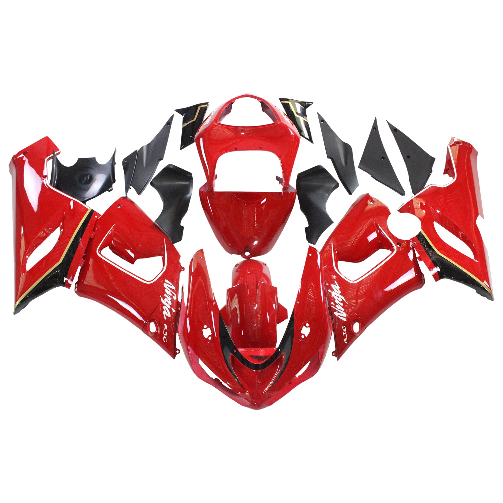 Fairing Kit For Kawasaki ZX6R 636 2005-2006 Generic