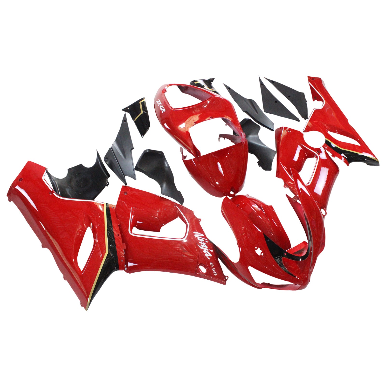 Fairing Kit For Kawasaki ZX6R 636 2005-2006 Generic