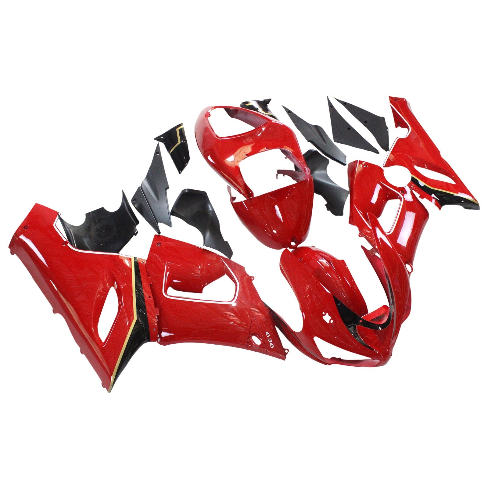 Fairing Kit For Kawasaki ZX6R 636 2005-2006 Generic