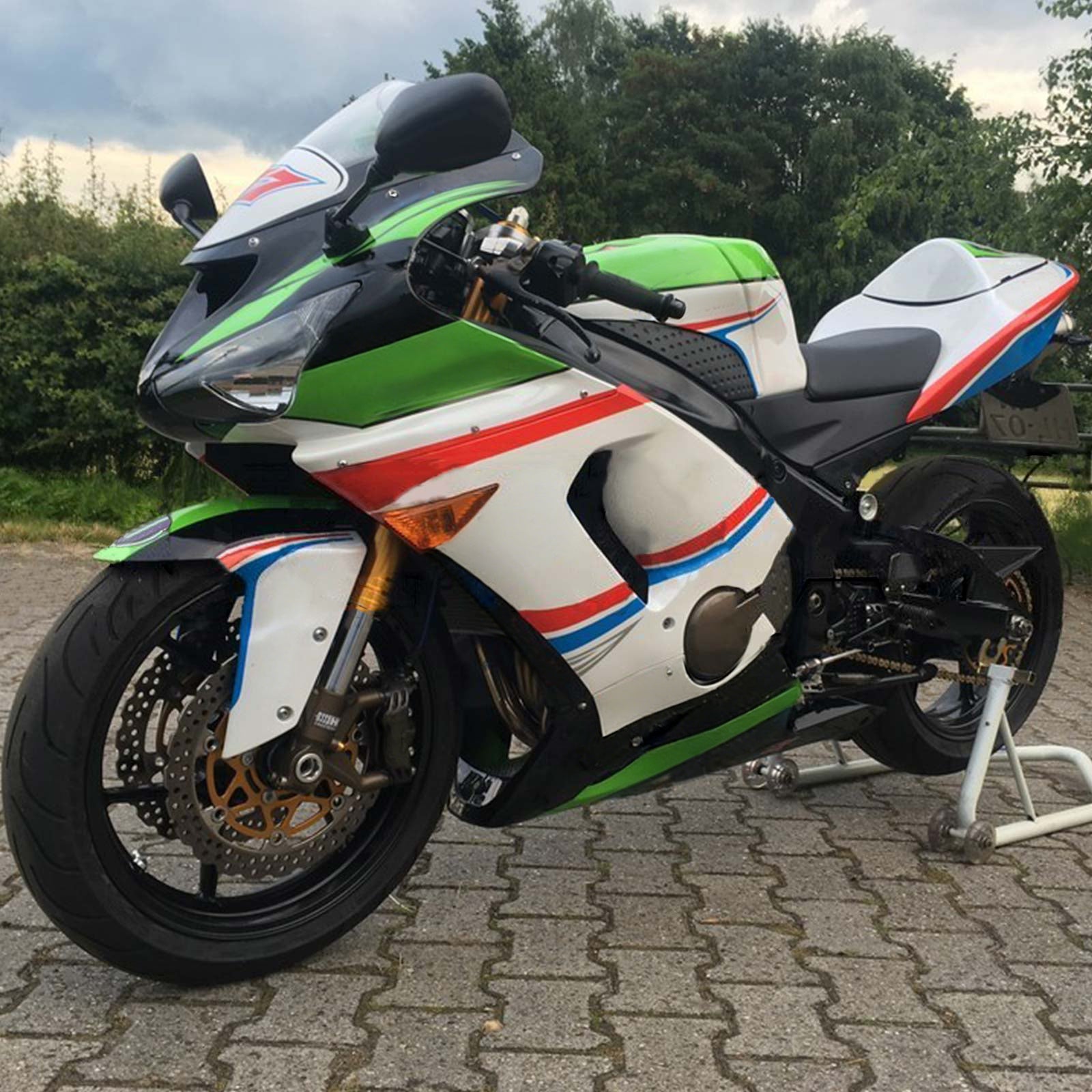 가와사키 ZX6R 636 2005-2006용 일반 페어링 키트