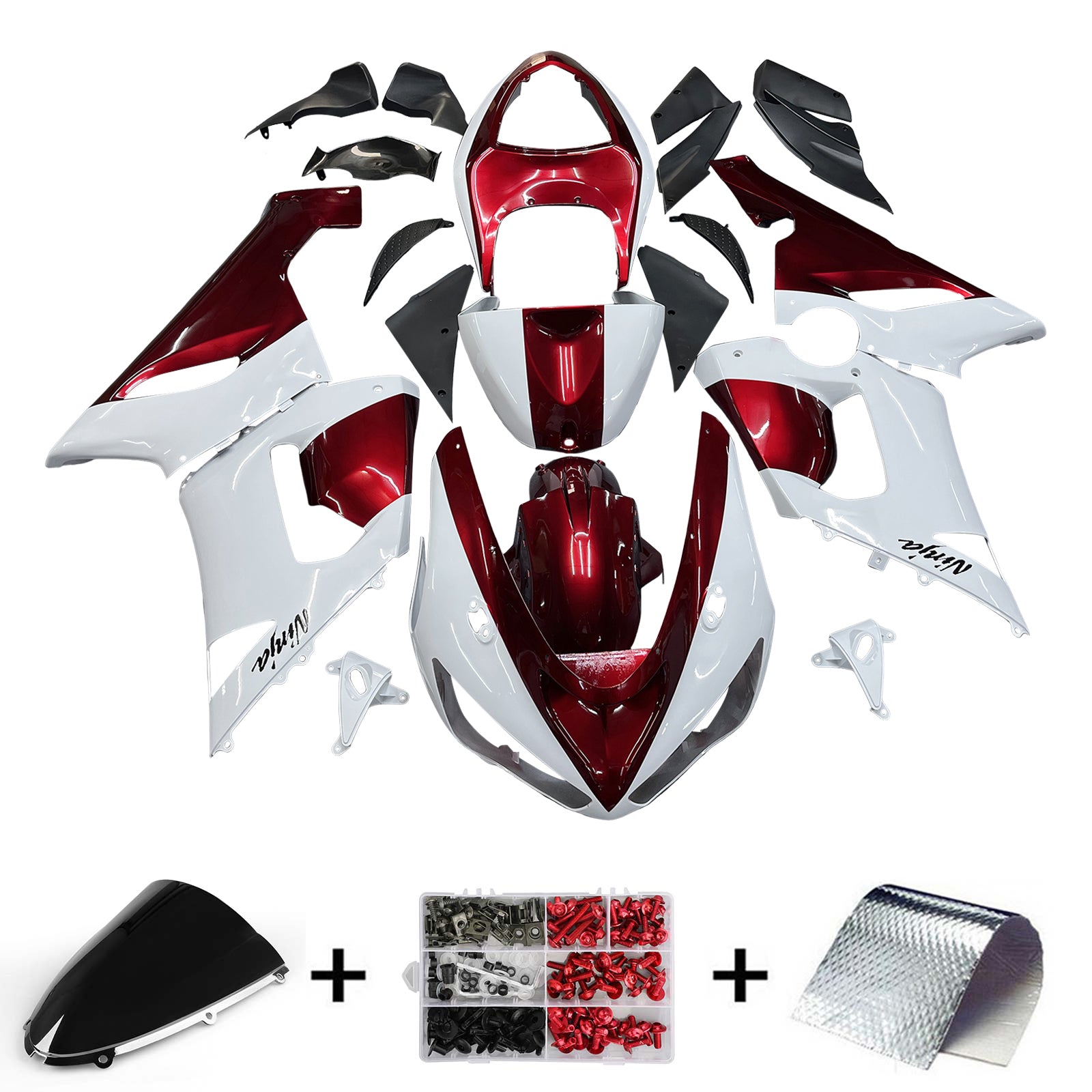 Fairing Kit For Kawasaki ZX6R 636 2005-2006 Generic