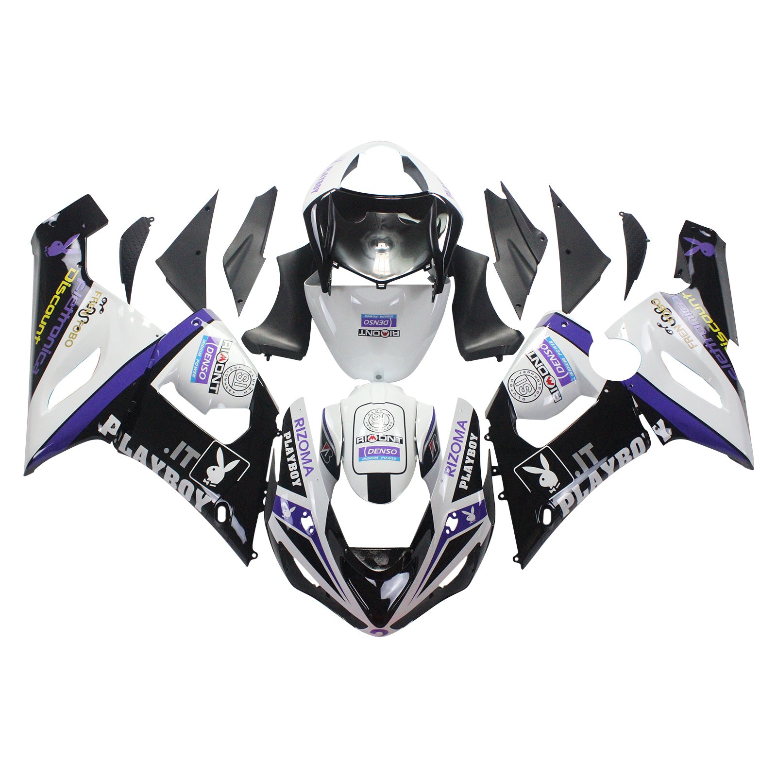 Fairing Kit For Kawasaki ZX6R 636 2005-2006 Generic