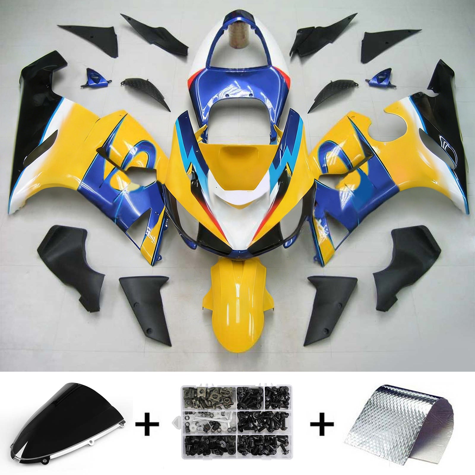 Fairing Kit For Kawasaki ZX6R 636 2005-2006 Generic