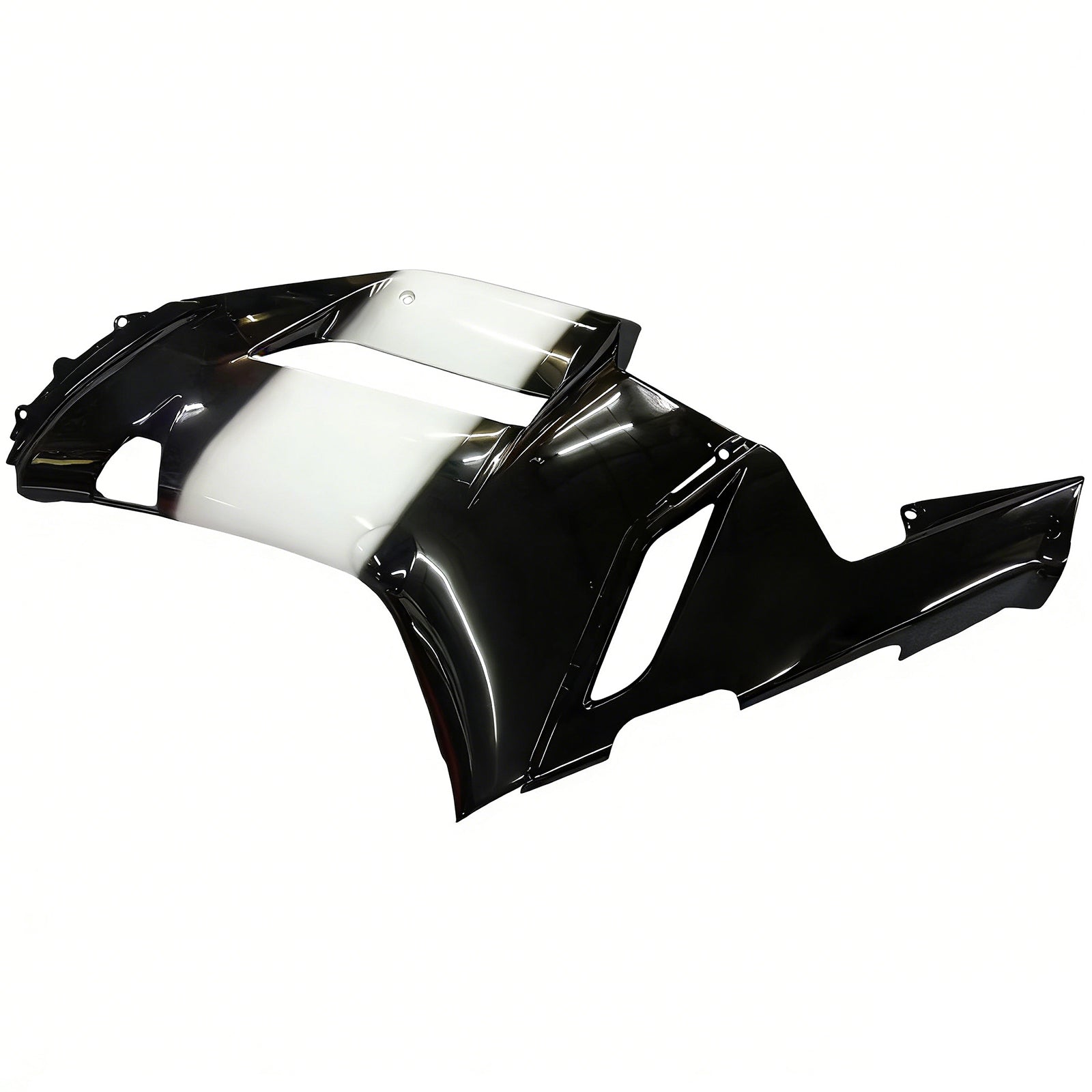 Fairings 2007-2008 Kawasaki ZX6R ZX636 Black White West Ninja Generic