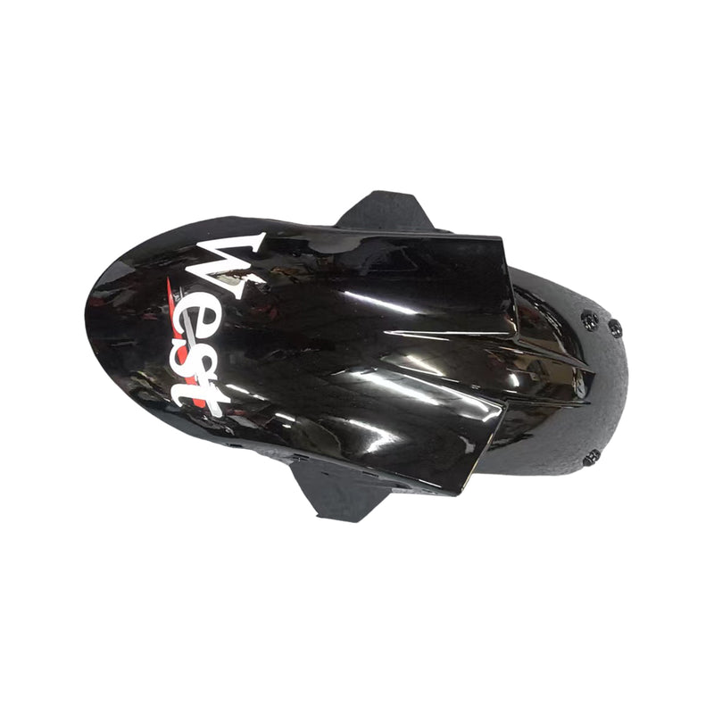 Carenados 2007-2008 Kawasaki ZX6R ZX636 Negro Blanco West Ninja Genérico