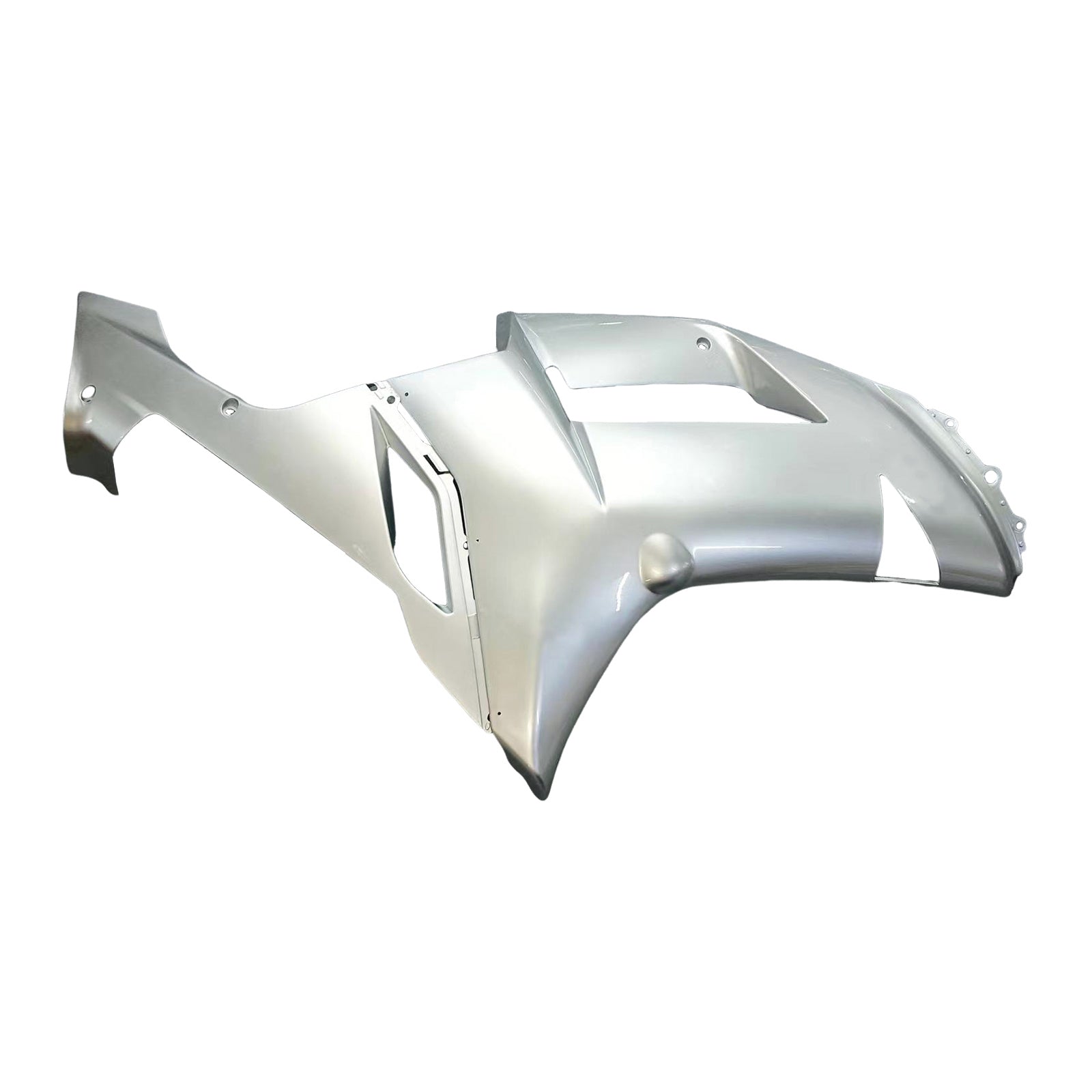 Fairings 2007-2008 Kawasaki ZX6R ZX636 Silver Ninja Generic
