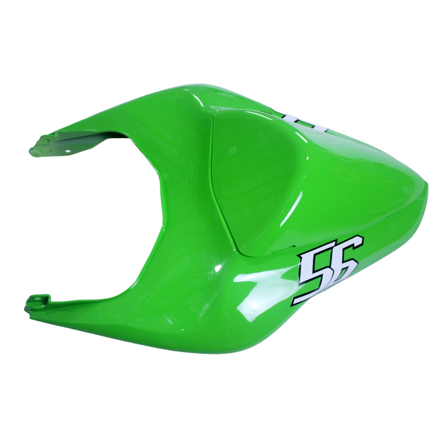 Fairings 2007-2008 Kawasaki ZX6R ZX636 Green Black ZX6R Generic