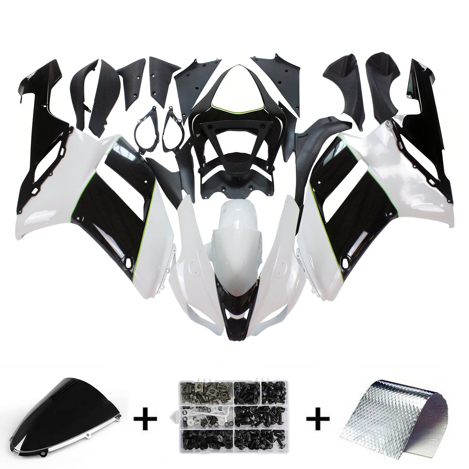 Fairing Kit For Kawasaki ZX6R 636 2007-2008 Generic