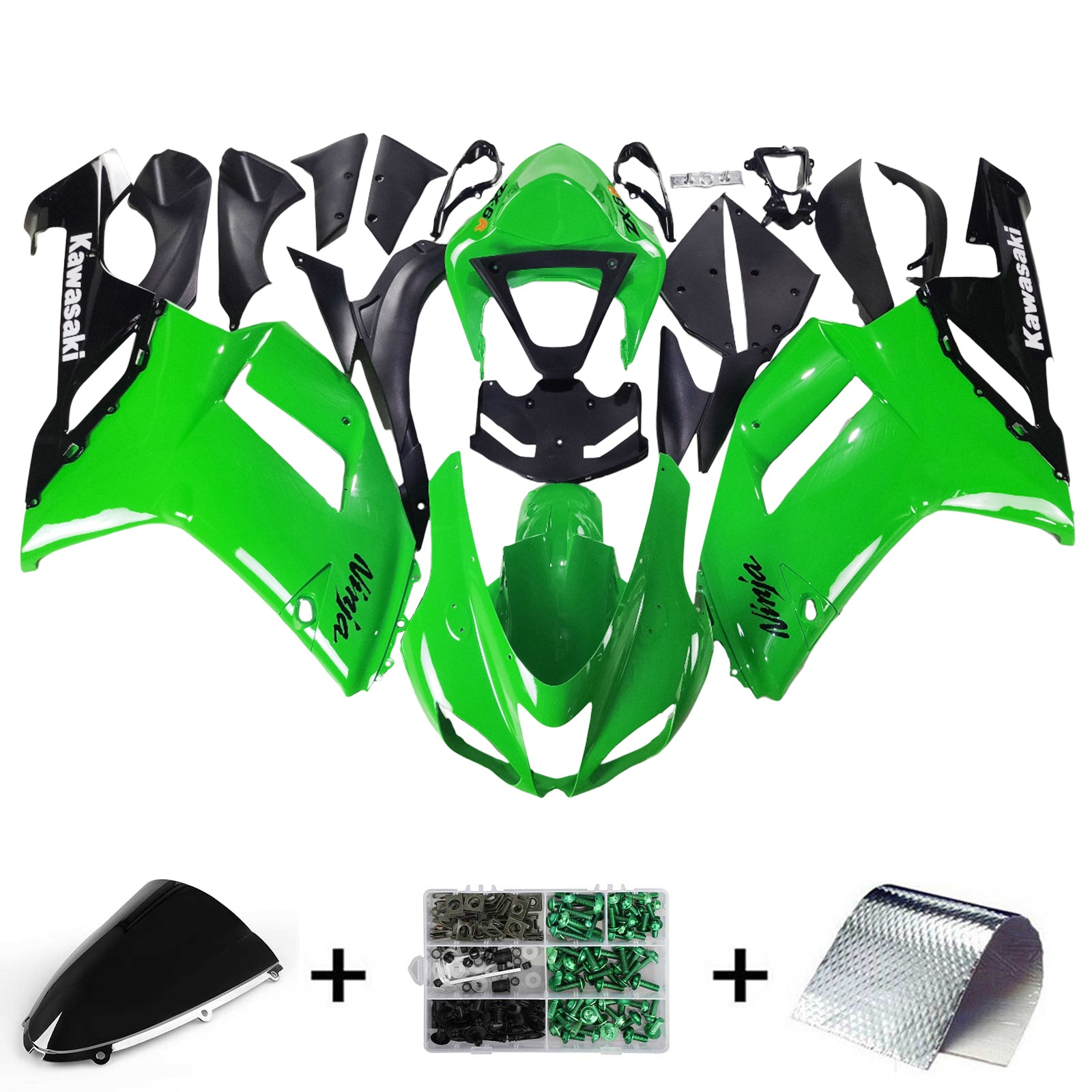 Fairing Kit For Kawasaki ZX6R 636 2007-2008 Generic