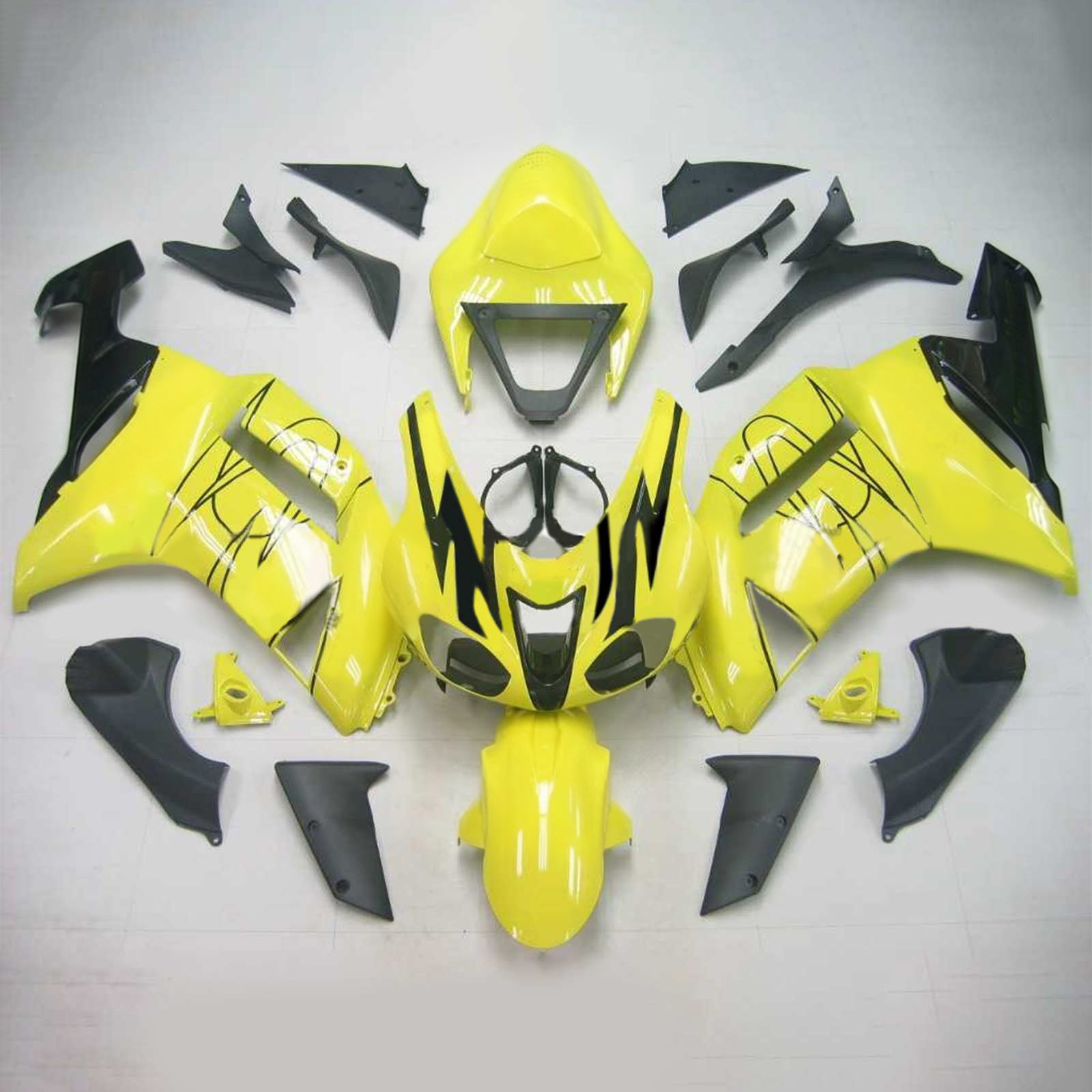 가와사키 ZX6R 636 2007-2008용 일반 페어링 키트