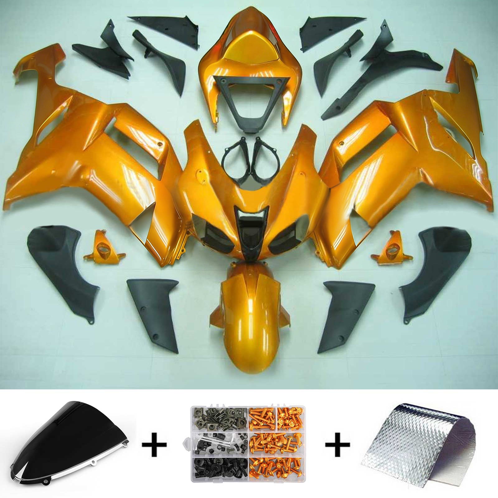 Fairing Kit For Kawasaki ZX6R 636 2007-2008 Generic