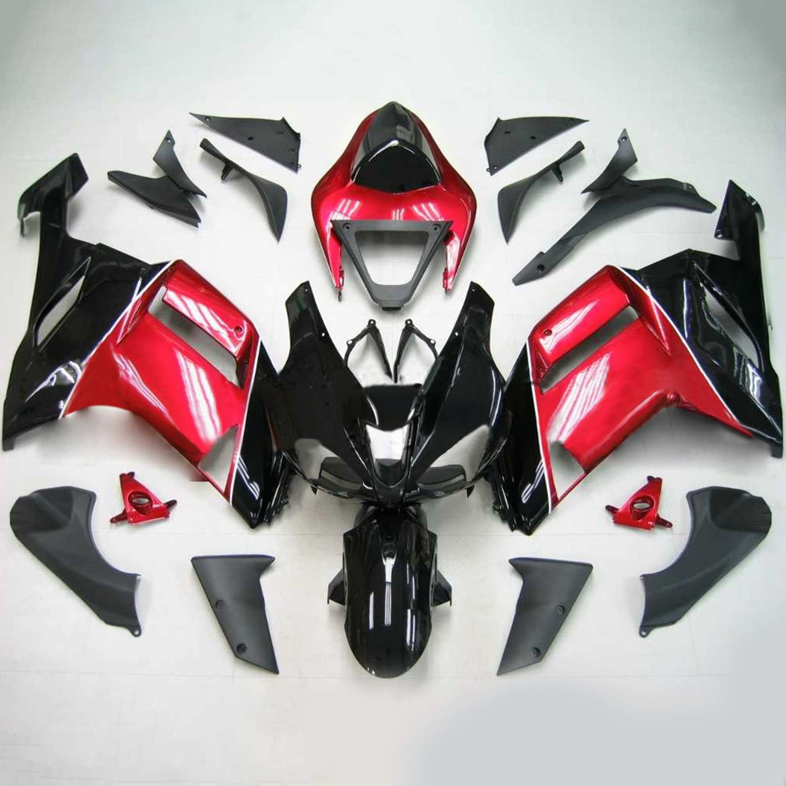 Kit Carenado Para Kawasaki ZX6R 636 2007-2008 Genérico