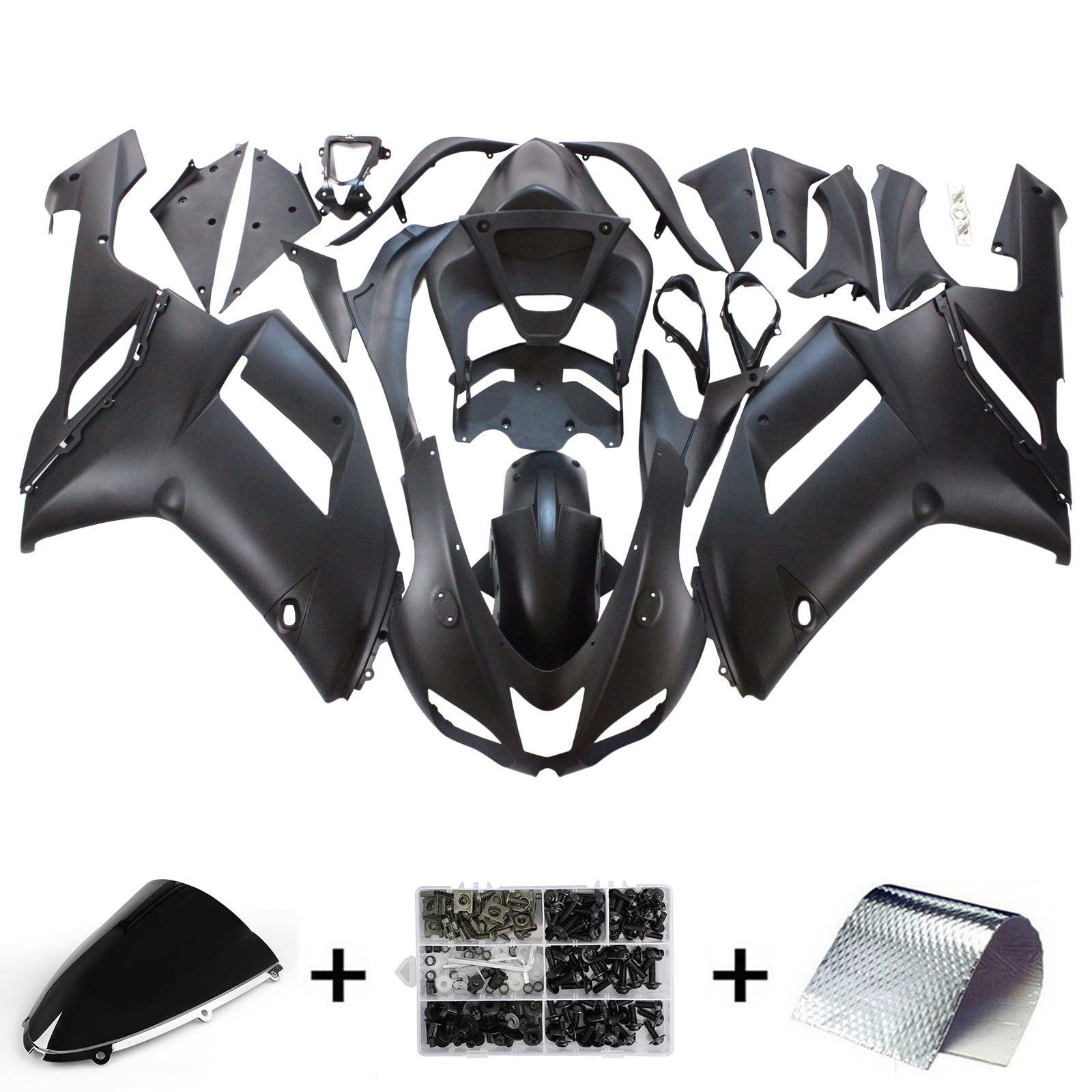 Fairing Kit For Kawasaki ZX6R 636 2007-2008 Generic