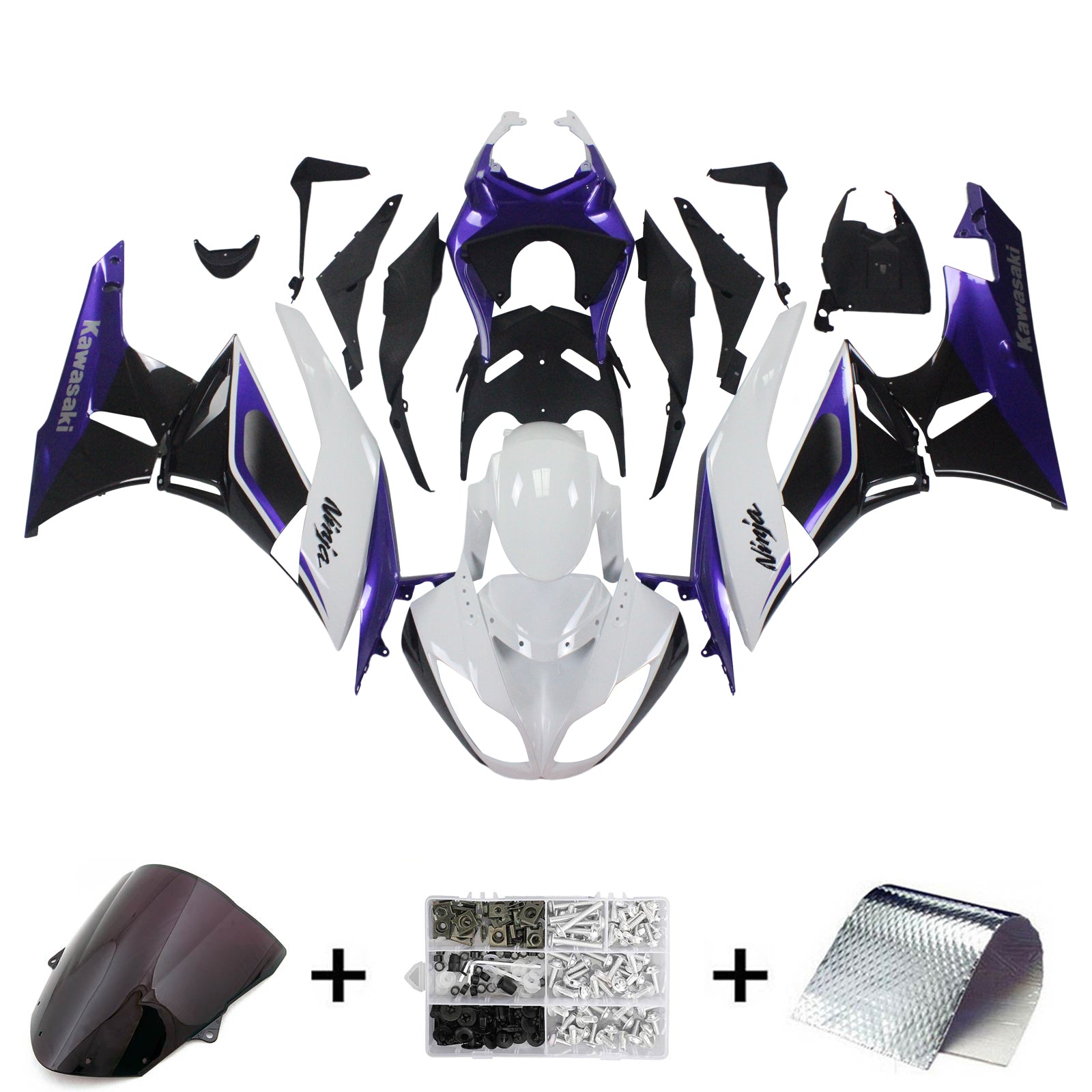 Fairing Kit For Kawasaki ZX6R 636 2009-2012 Generic