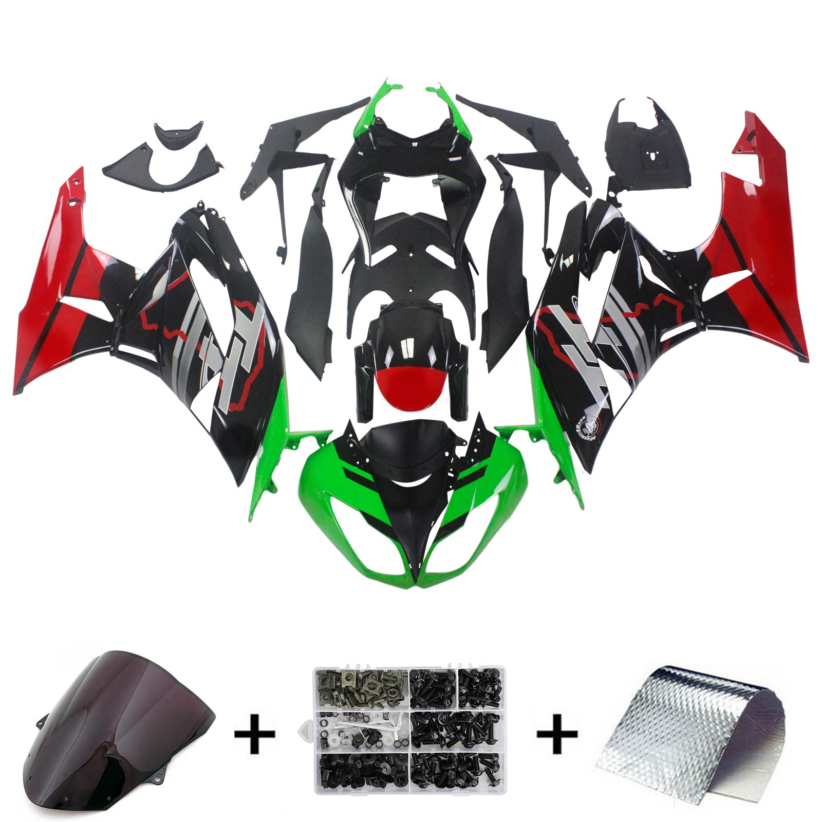 Fairing Kit For Kawasaki ZX6R 636 2009-2012 Generic