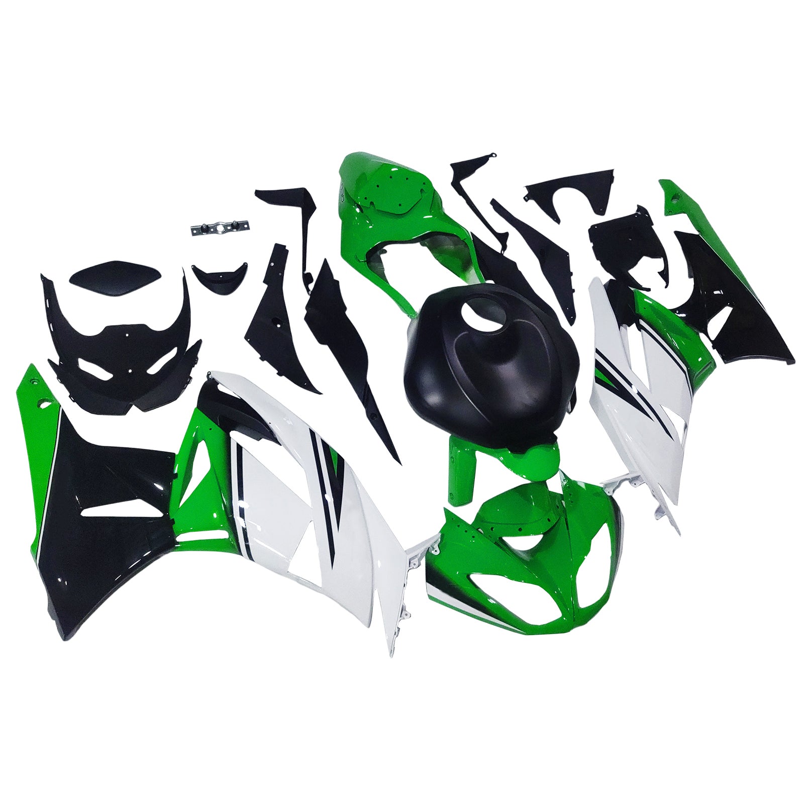 Kawasaki ZX6R 636 2009-2012 Fairing Kit Bodywork Plastic ABS