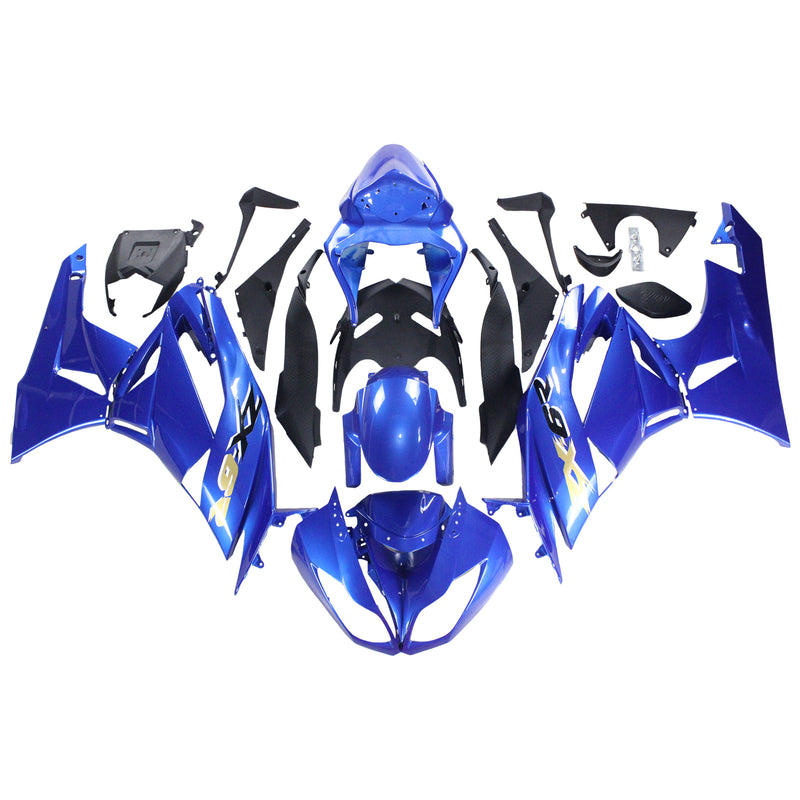 Kawasaki ZX6R 636 2009-2012 Fairing Kit Bodywork Plastic ABS