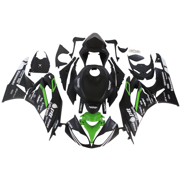 Kawasaki ZX6R 636 2009-2012 Fairing Kit Bodywork Plastic ABS