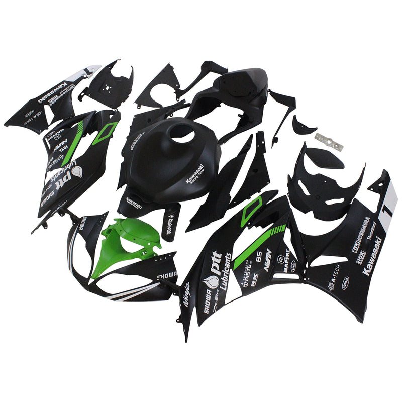 Kawasaki ZX6R 636 2009-2012 Fairing Kit Bodywork Plastic ABS