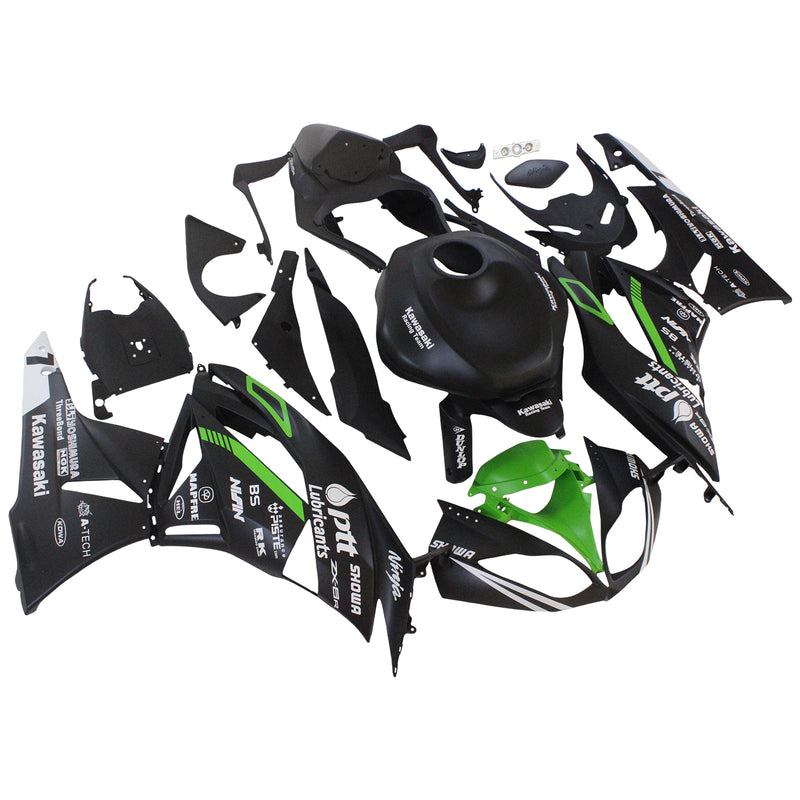 Kawasaki ZX6R 636 2009-2012 Fairing Kit Bodywork Plastic ABS