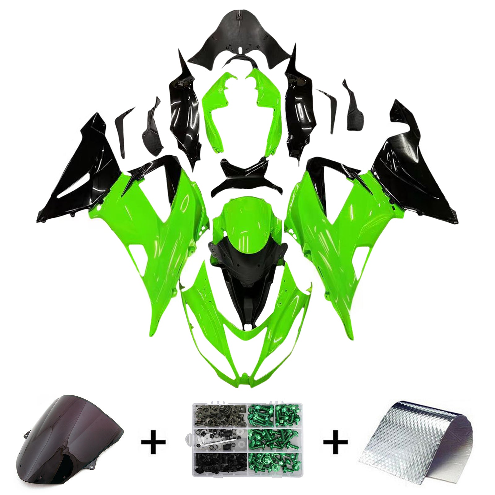 가와사키 ZX6R 636 2013-2018용 일반 페어링 키트