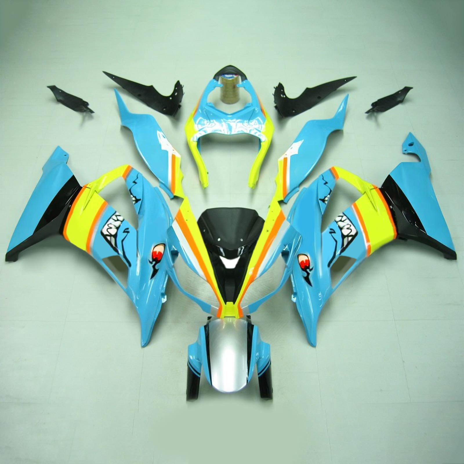 Kit Carenado Para Kawasaki ZX6R 636 2013-2018 Genérico